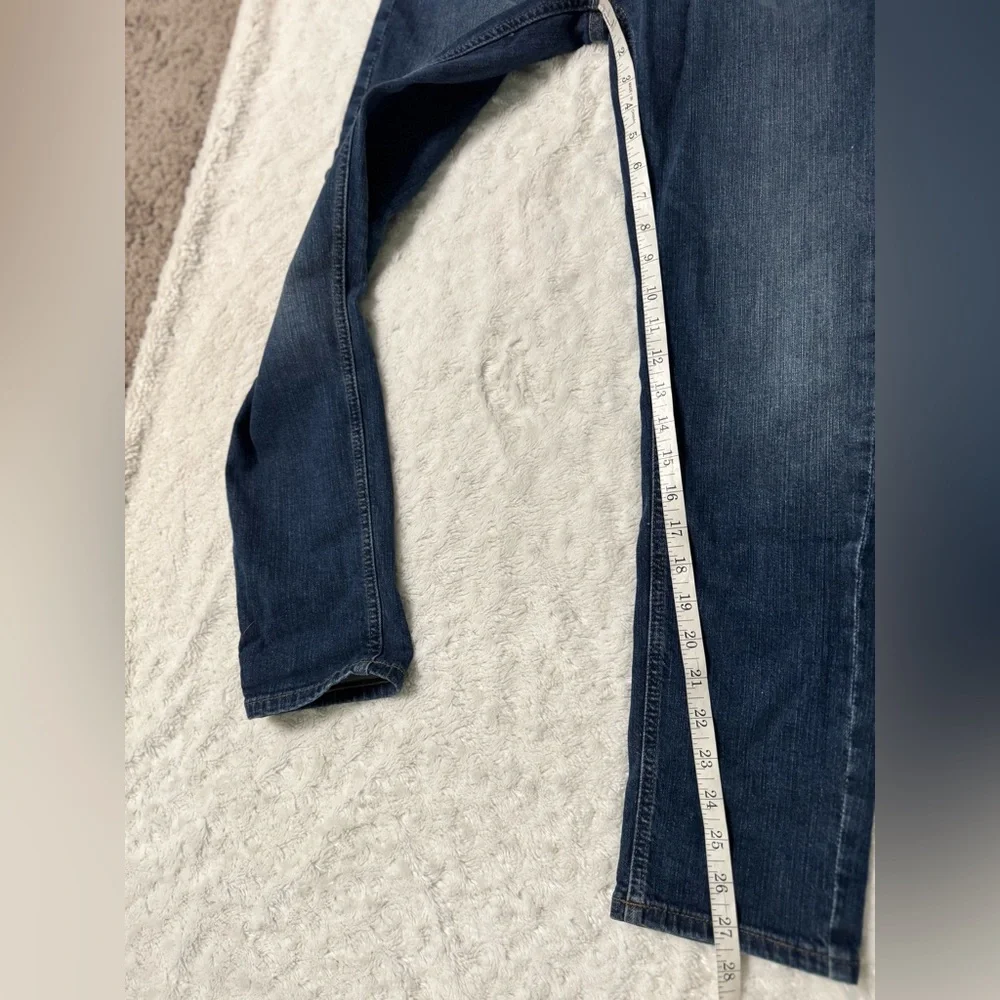 BANANA REPUBLIC GIRLFRIEND MID-RISE Dark Wash Jeans - Picture 9 of 10